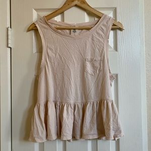 Free People Distressed Tank